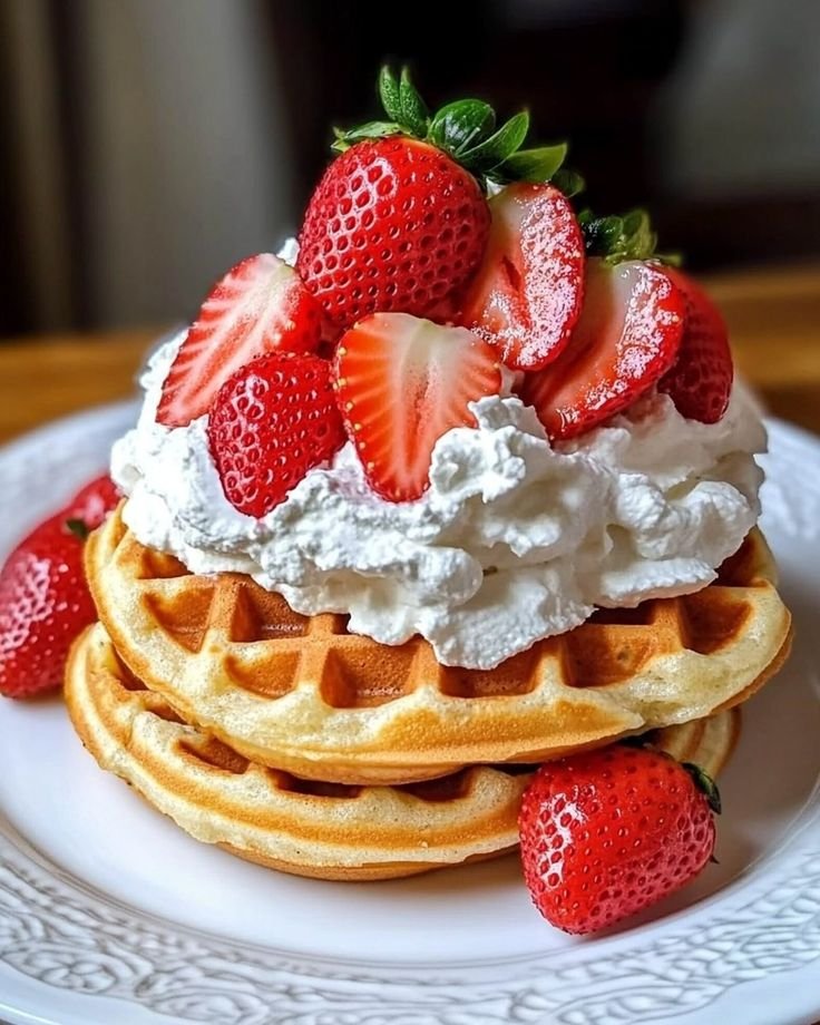 Strawberry Waffle